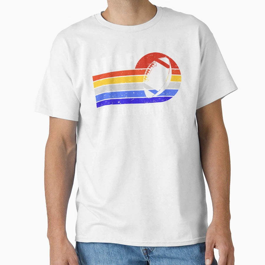 Milf I Love Football V T-Shirt - Unique Graphic for Adults - T-Shirt, Sweatshirt, Hoodie