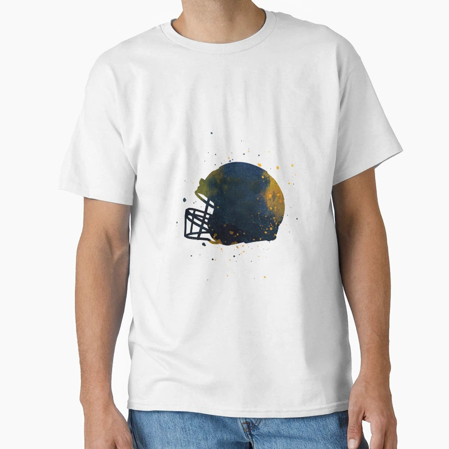 Football Helmet T-Shirt - Graphic Print for Adults - T-Shirt, Sweatshirt, Hoodie
