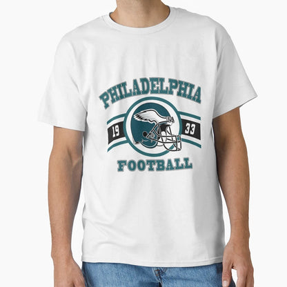 Philadelphia Football T-Shirt - Custom Art Print Unisex - T-Shirt, Sweatshirt, Hoodie