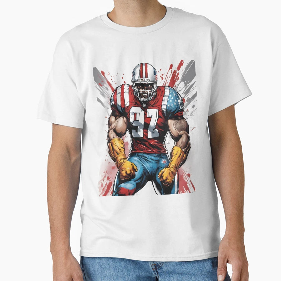 American Football Cornerback T-Shirt - Aesthetic Graphic for Adults - T-Shirt, Sweatshirt, Hoodie