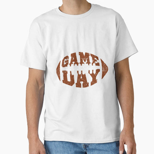 Game Day American Football Sport T-Shirt - Aesthetic Graphic for Adults - T-Shirt, Sweatshirt, Hoodie