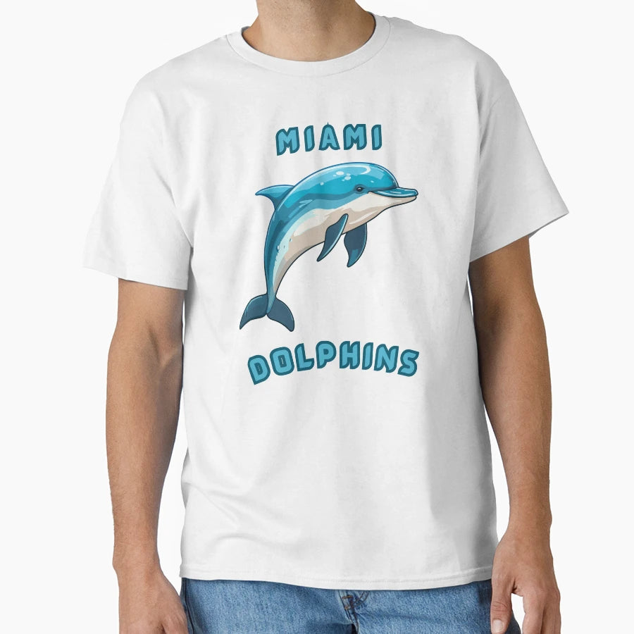 Back Miami Dolphins T-Shirt - Graphic Print Men Women - T-Shirt, Sweatshirt, Hoodie
