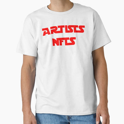 Artists Against Nfts Red T-Shirt - Streetwear Style Men Women - T-Shirt, Sweatshirt, Hoodie