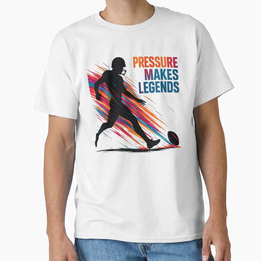 American Football Athlete Football T-Shirt - Unique Graphic for Adults - T-Shirt, Sweatshirt, Hoodie