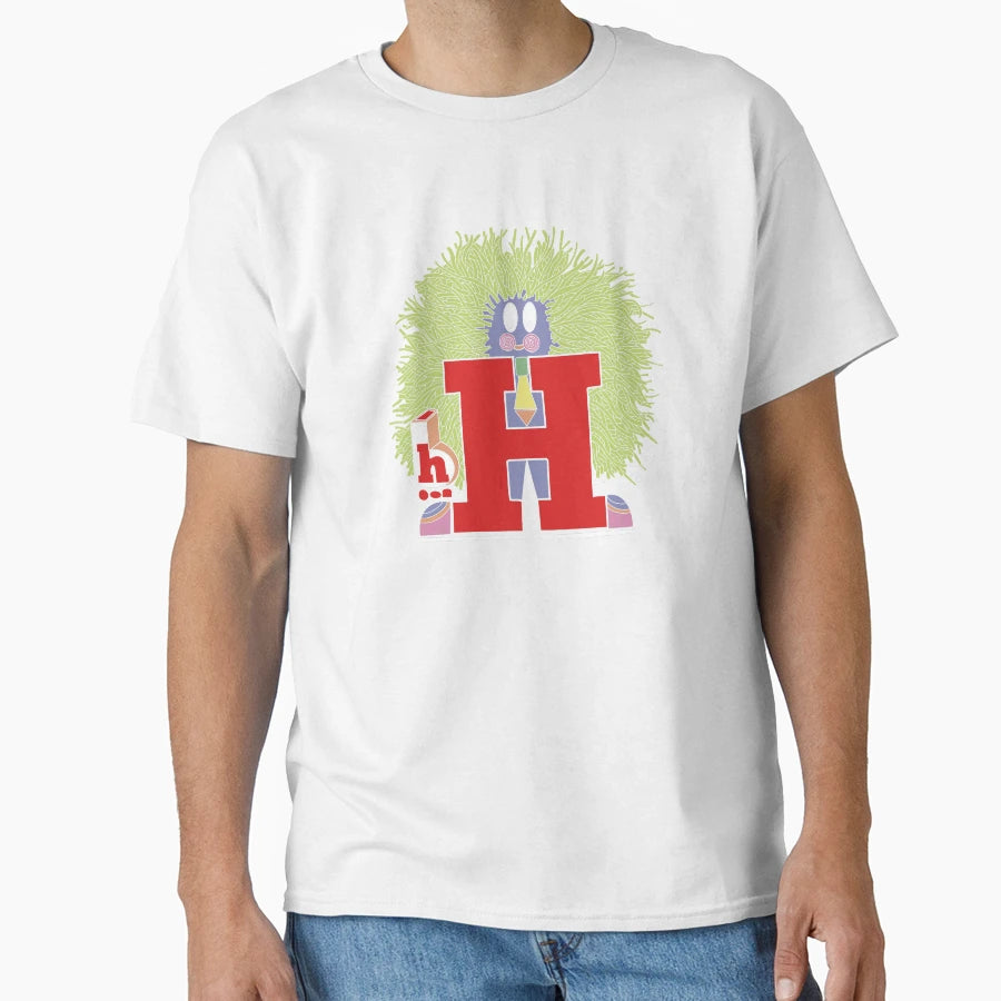 Letter People Mr H T-Shirt - Fun Novelty Design Men Women - T-Shirt, Sweatshirt, Hoodie