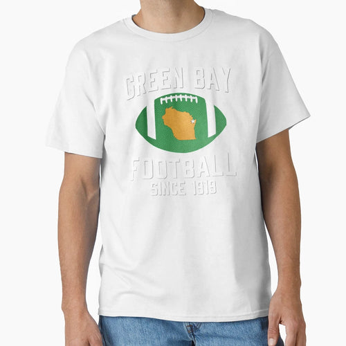 Green Bay Football T-Shirt - Trendy Graphic for Adults - T-Shirt, Sweatshirt, Hoodie