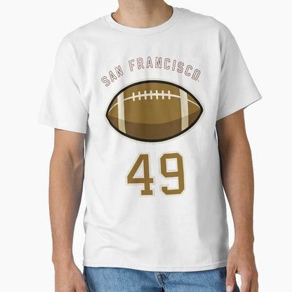 Art San Francisco 49Ers T-Shirt - Unique Graphic for Adults - T-Shirt, Sweatshirt, Hoodie