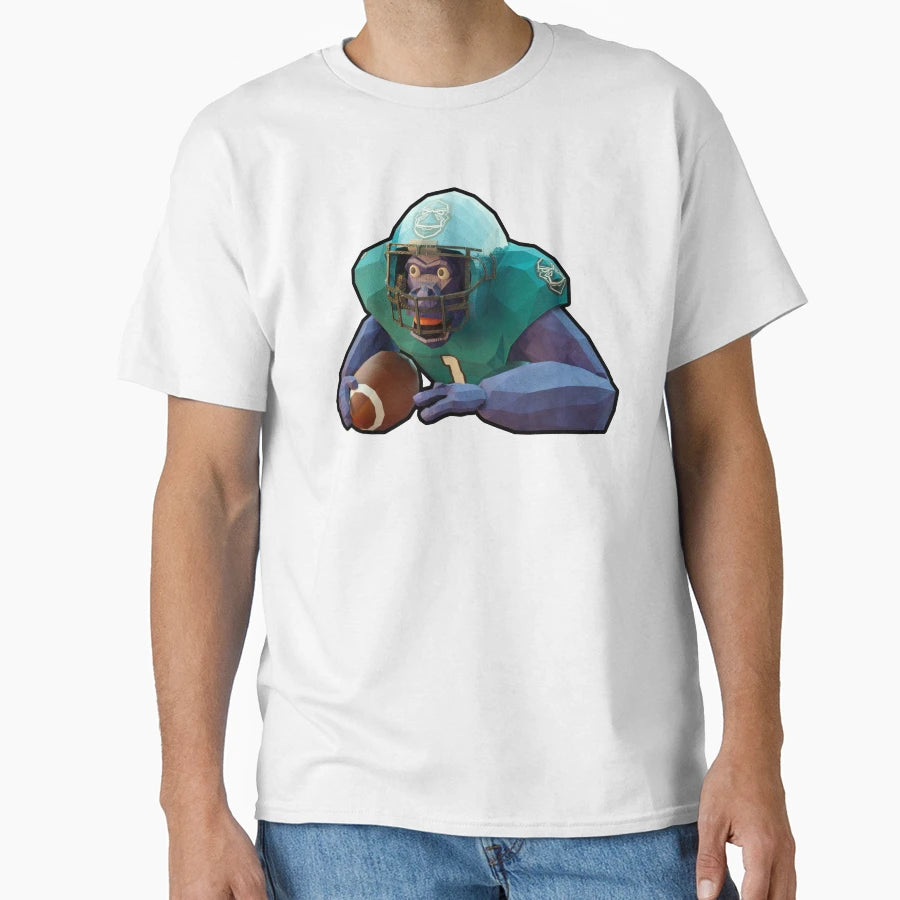 Animal Company Vr Game Football Monkey T-Shirt - Fun Novelty Design Unisex - T-Shirt, Sweatshirt, Hoodie