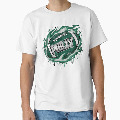 Philly Football Philadelphia T-Shirt - Aesthetic Graphic for Adults - T-Shirt, Sweatshirt, Hoodie