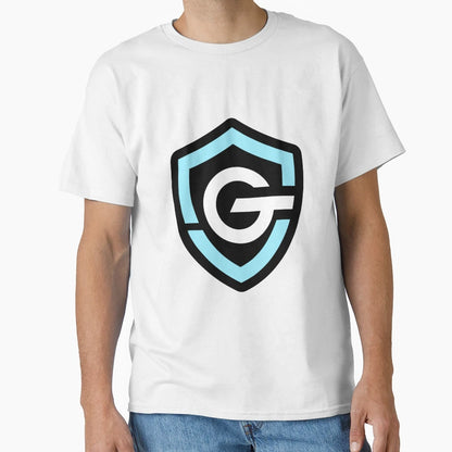 Illustration Letter G Esports Shield T-Shirt - Casual Everyday Wear Unisex - T-Shirt, Sweatshirt, Hoodie