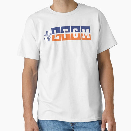 Baseball Lfgm Fan Funny Orange And Blue T-Shirt - Minimalist Print Unisex - T-Shirt, Sweatshirt, Hoodie