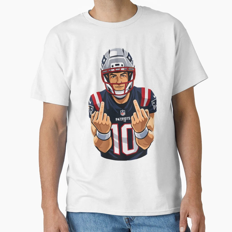 Drake Maye T-Shirt - Casual Everyday Wear for Adults - T-Shirt, Sweatshirt, Hoodie