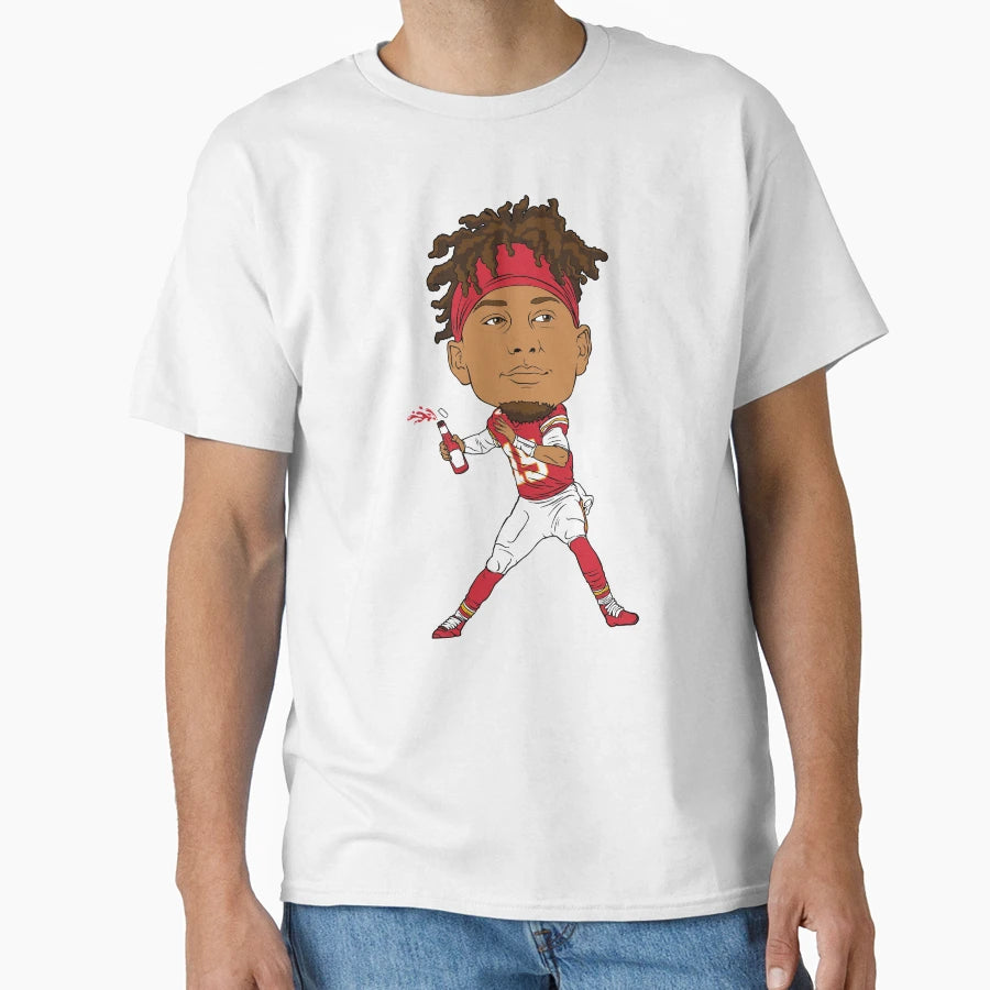 Quarterback Ketchup Kansas City T-Shirt - Custom Art Print for Adults - T-Shirt, Sweatshirt, Hoodie