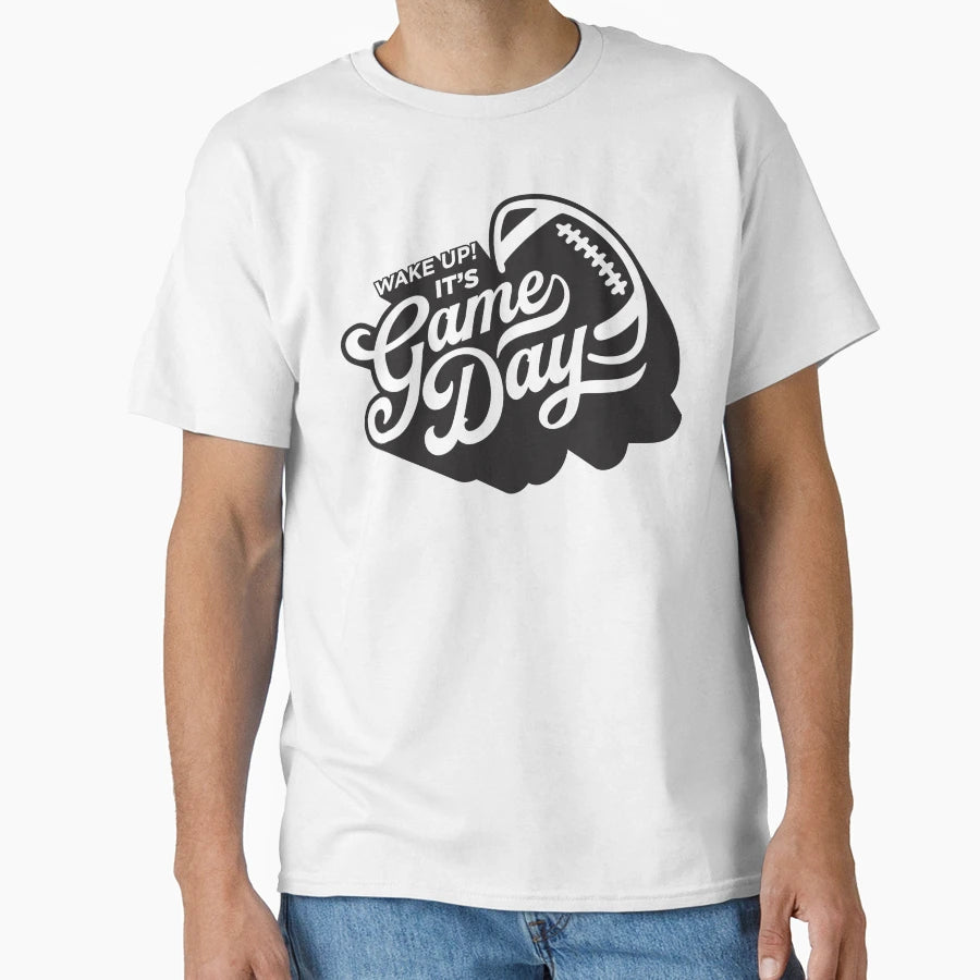 Wake Up Its Game Day Soccer Mom T-Shirt - Aesthetic Graphic for Adults - T-Shirt, Sweatshirt, Hoodie