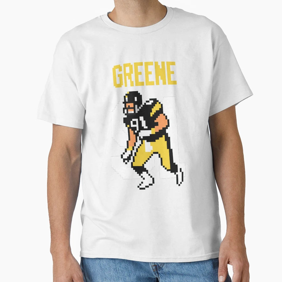 Kevin Greene 8 Bit Pixel Art Steelers T-Shirt - Custom Art Print Unisex - T-Shirt, Sweatshirt, Hoodie