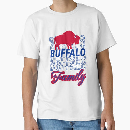 Buffalo Family Reunion T-Shirt - Custom Art Print for Adults - T-Shirt, Sweatshirt, Hoodie