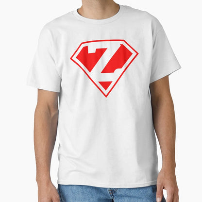 Letter Z Vol 5 Z Super Letter T-Shirt - Trendy Graphic for Adults - T-Shirt, Sweatshirt, Hoodie