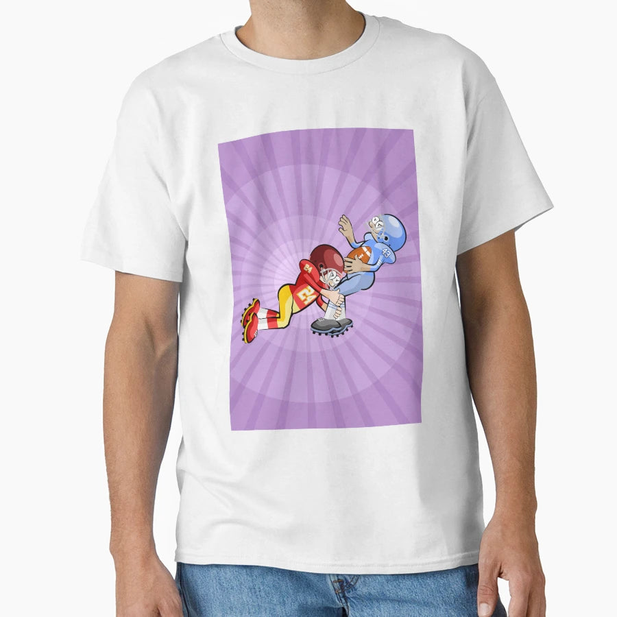 American Football Player Grabs His T-Shirt - Casual Everyday Wear Unisex - T-Shirt, Sweatshirt, Hoodie