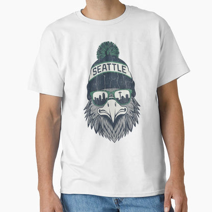 Seattle Seahawks Football T-Shirt - Novelty Apparel Unisex - T-Shirt, Sweatshirt, Hoodie
