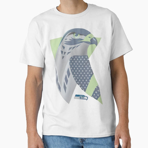 Seattle Seahawks Spirit Animal Eagle T-Shirt - Minimalist Print for Adults - T-Shirt, Sweatshirt, Hoodie