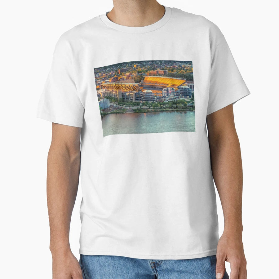 Heinz Field Pittsburgh Steelers T-Shirt - Casual Everyday Wear Men Women - T-Shirt, Sweatshirt, Hoodie