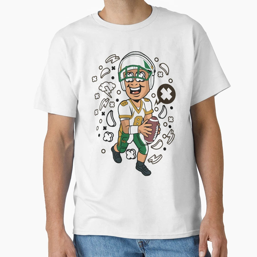 Football Player T-Shirt - Novelty Apparel Men Women - T-Shirt, Sweatshirt, Hoodie