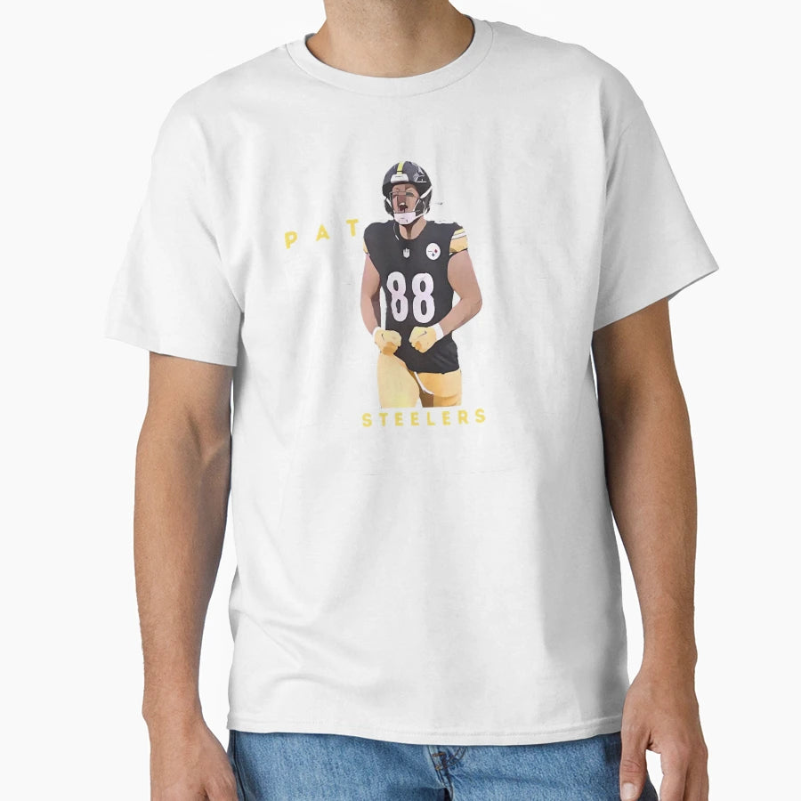 Pat Freiermuth Steelers T-Shirt - Fun Novelty Design Unisex - T-Shirt, Sweatshirt, Hoodie