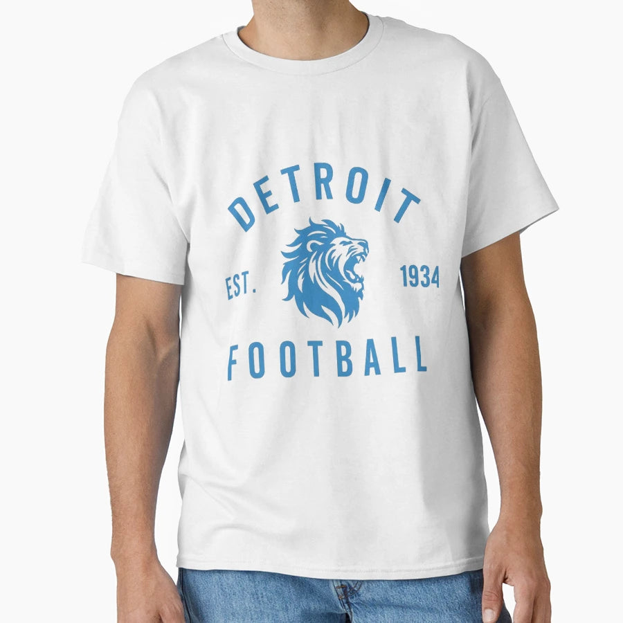 Football Detroit Lions T-Shirt - Streetwear Style Unisex - T-Shirt, Sweatshirt, Hoodie