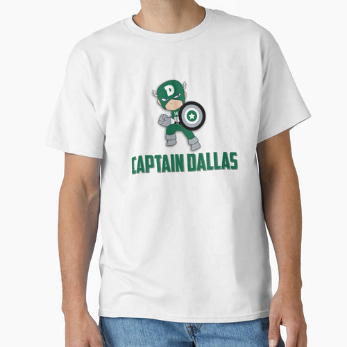 Captain Dallas T-Shirt - Aesthetic Graphic for Adults - T-Shirt, Sweatshirt, Hoodie