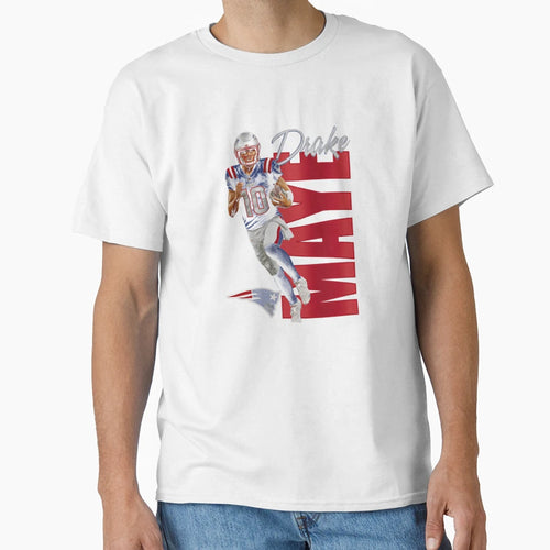 Drake Maye T-Shirt - Unique Graphic for Adults - T-Shirt, Sweatshirt, Hoodie