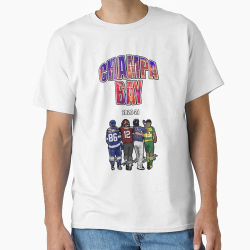 Champa Bay T-Shirt - Unique Graphic for Adults - T-Shirt, Sweatshirt, Hoodie