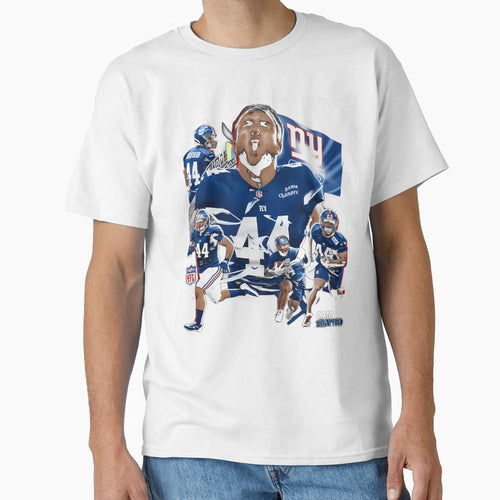 Cam Skattebo New York G Flag T-Shirt - Trendy Graphic for Adults - T-Shirt, Sweatshirt, Hoodie