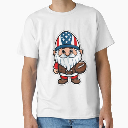 Gnome American Football T-Shirt - Streetwear Style Unisex - T-Shirt, Sweatshirt, Hoodie