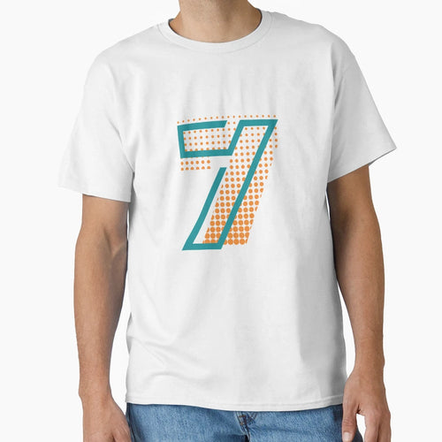 7 Number And Digit Circle T-Shirt - Aesthetic Graphic for Adults - T-Shirt, Sweatshirt, Hoodie