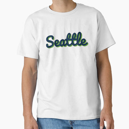 Seattle T-Shirt - Fun Novelty Design Men Women - T-Shirt, Sweatshirt, Hoodie