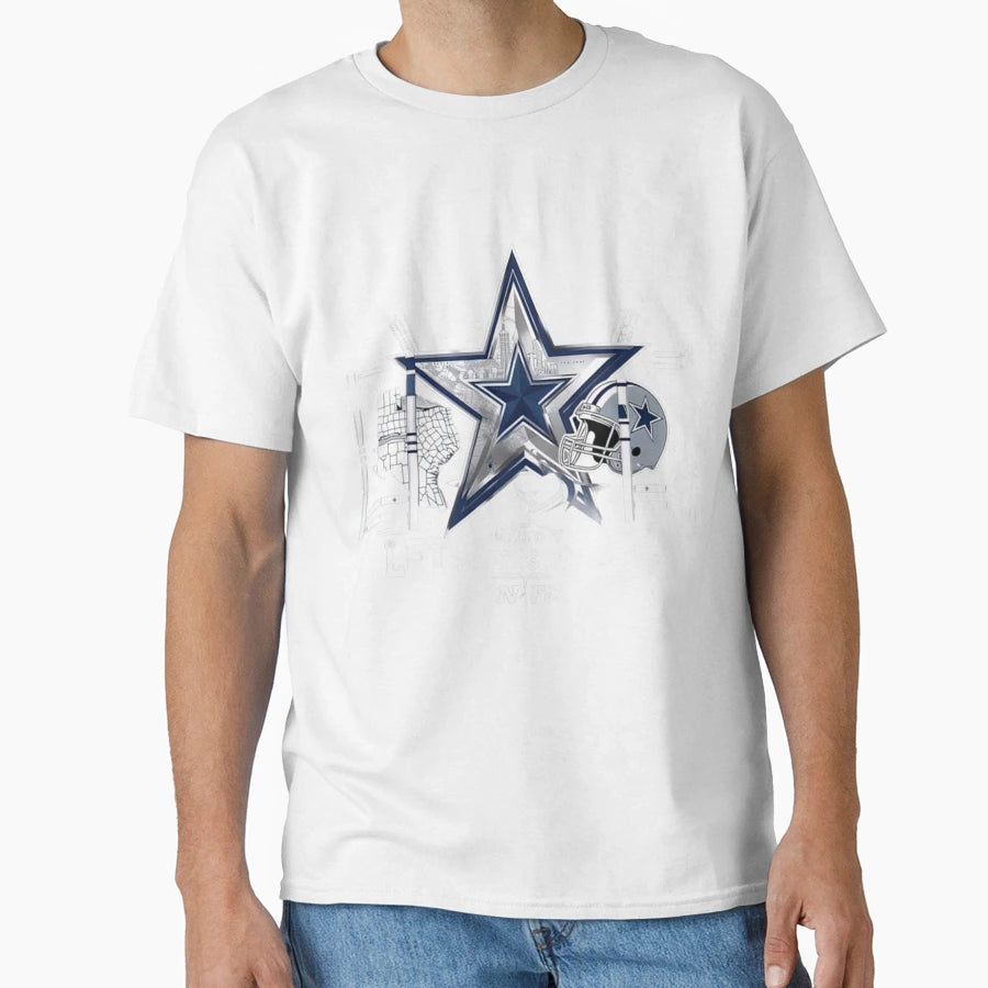 Art Dallas Cowboys T-Shirt - Aesthetic Graphic Unisex - T-Shirt, Sweatshirt, Hoodie
