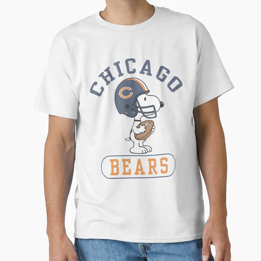 Chicago Bears Game Day Snoopy Inspired T-Shirt - Novelty Apparel Men Women - T-Shirt, Sweatshirt, Hoodie