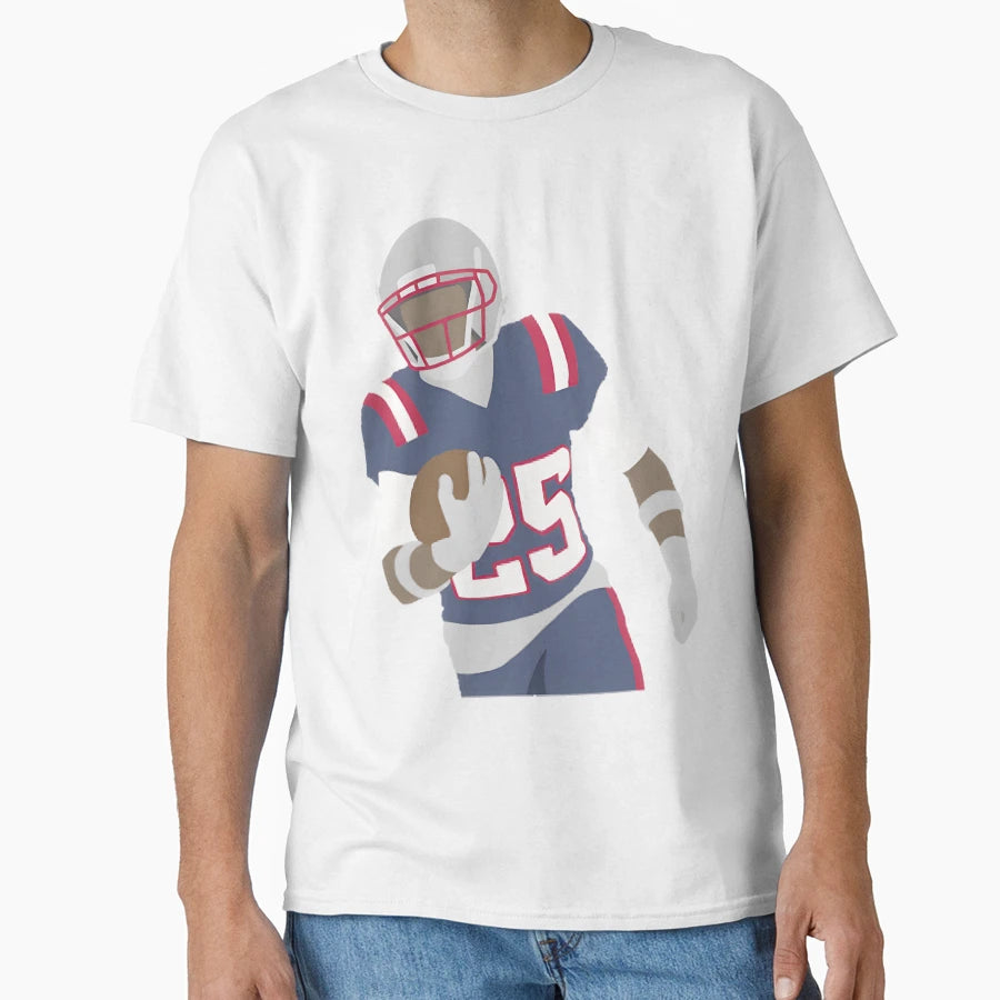 Football Player 25 Jersey Runner T-Shirt - Graphic Print Men Women - T-Shirt, Sweatshirt, Hoodie