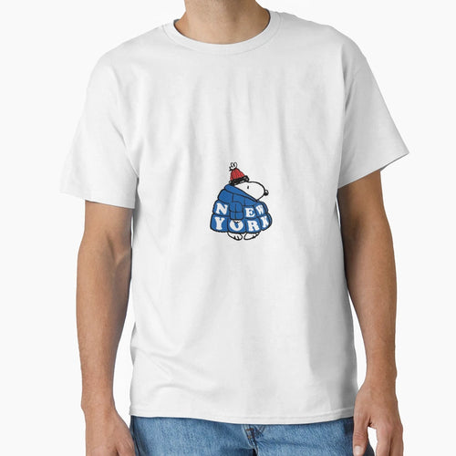 New York Snoopy T-Shirt - Fun Novelty Design Men Women - T-Shirt, Sweatshirt, Hoodie
