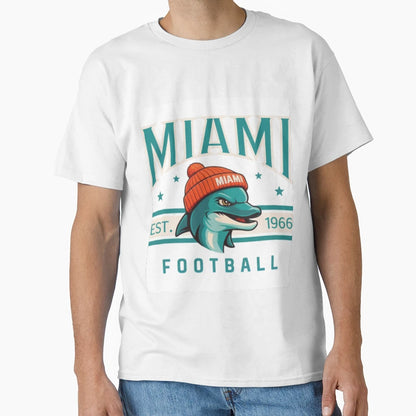 Miami Dolphins T-Shirt - Unique Graphic Unisex - T-Shirt, Sweatshirt, Hoodie