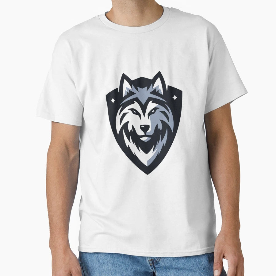 Wolfs Head Guardian Wild T-Shirt - Graphic Print Men Women - T-Shirt, Sweatshirt, Hoodie