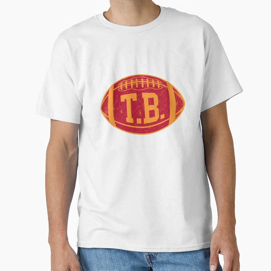 Tb Football T-Shirt - Casual Everyday Wear for Adults - T-Shirt, Sweatshirt, Hoodie