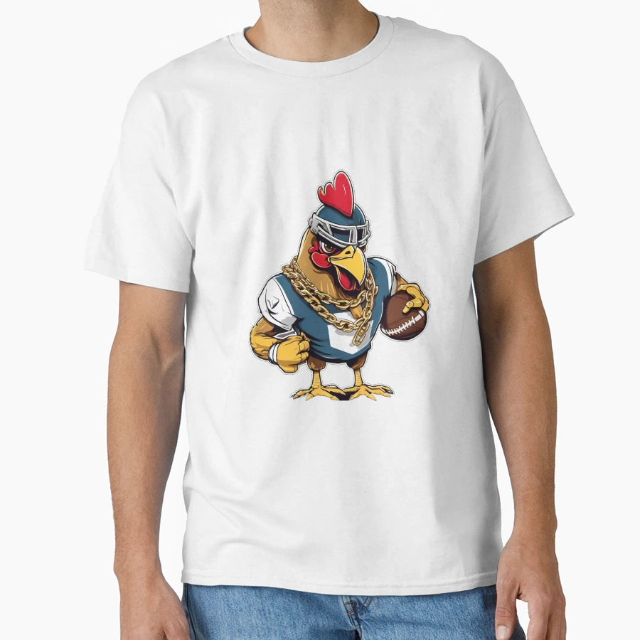 Chicken Thuggets Qb T-Shirt - Unique Graphic Men Women - T-Shirt, Sweatshirt, Hoodie