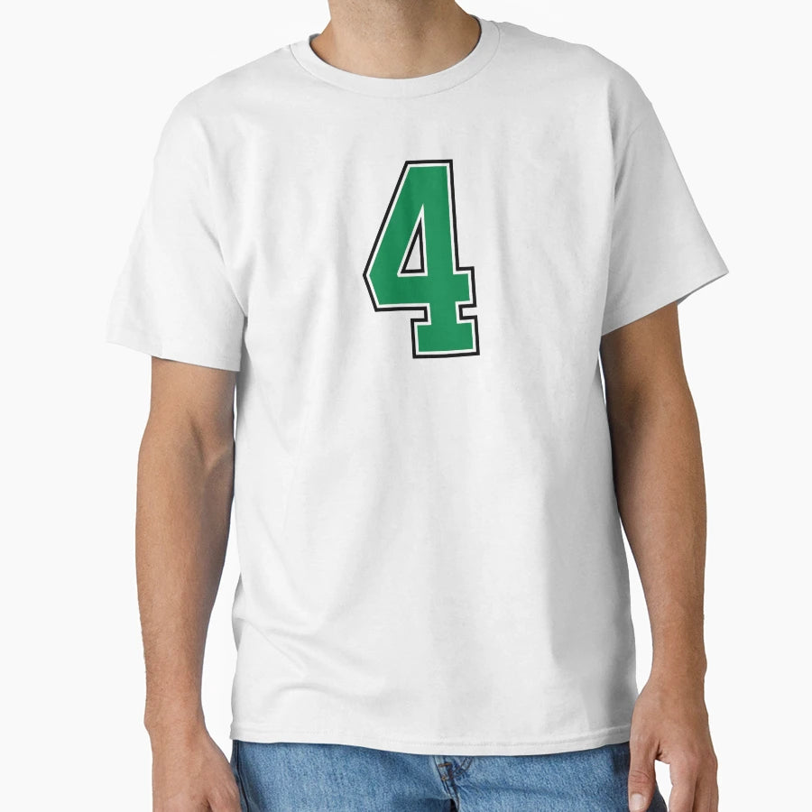 4 Number Green Lucky Sports Four T-Shirt - Graphic Print Men Women - T-Shirt, Sweatshirt, Hoodie