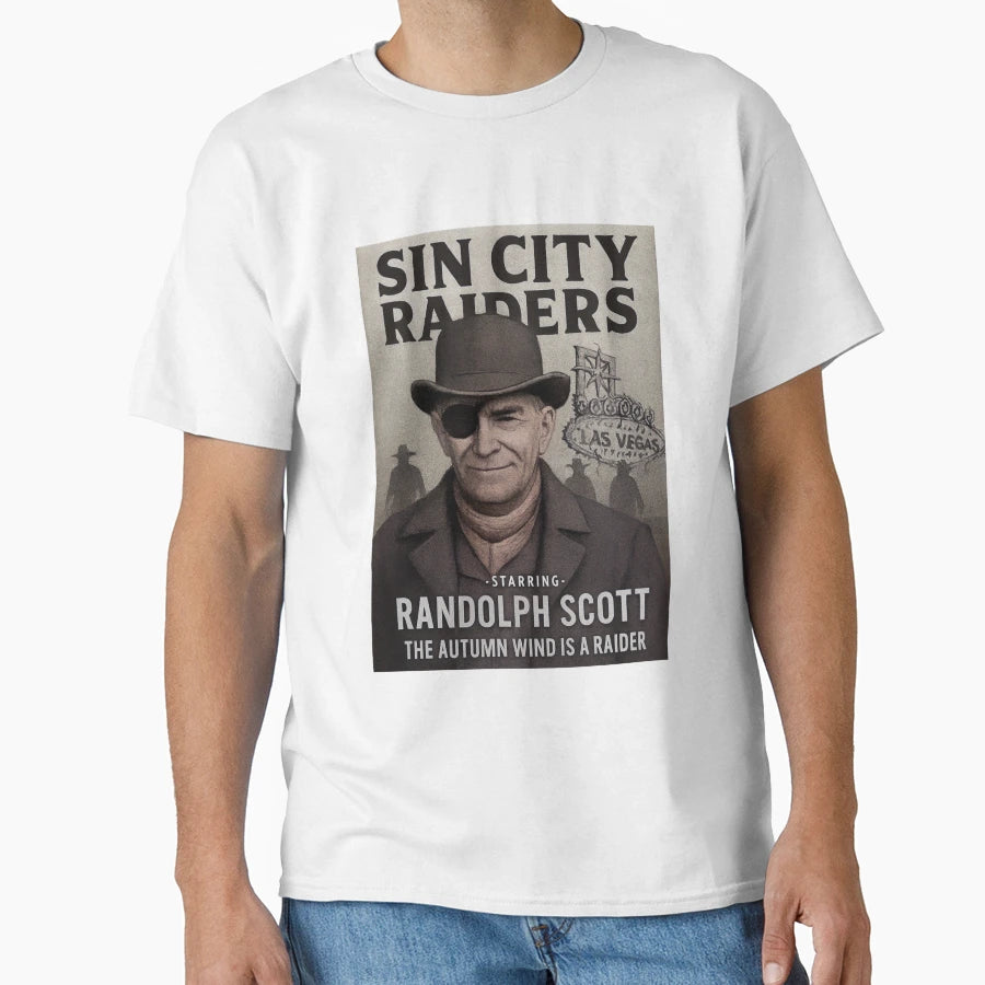 Sin City Raiders Movie T-Shirt - Custom Art Print for Adults - T-Shirt, Sweatshirt, Hoodie