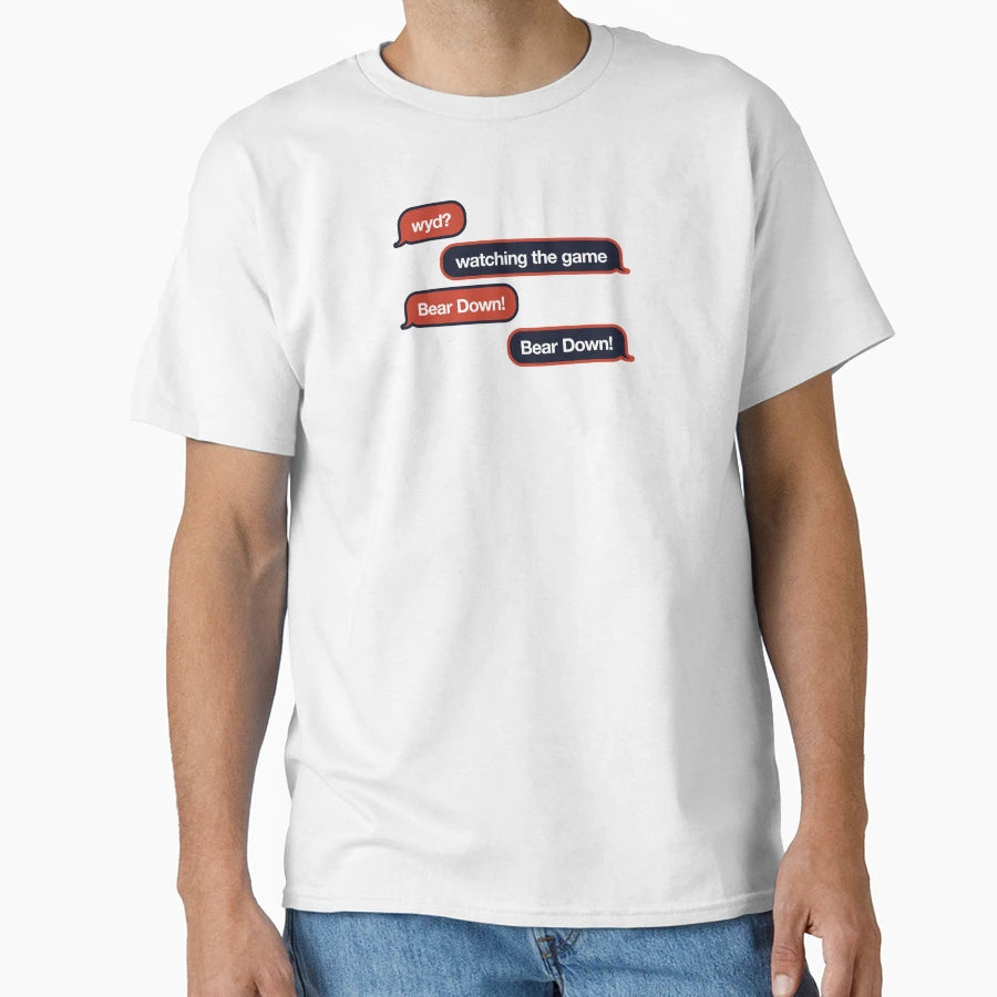 Wyd Text Message T-Shirt - Minimalist Print Men Women - T-Shirt, Sweatshirt, Hoodie