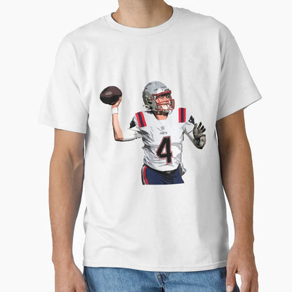 Bailey Zappe T-Shirt - Graphic Print for Adults - T-Shirt, Sweatshirt, Hoodie