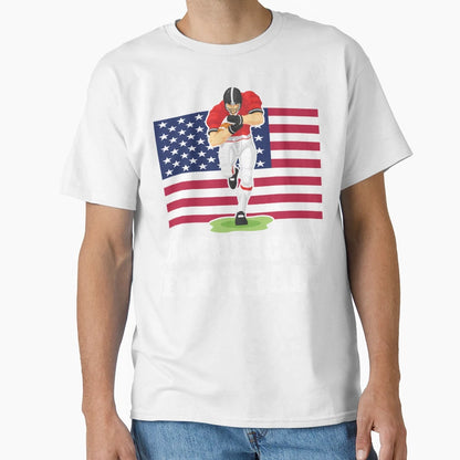 American Football T-Shirt - Graphic Print Men Women - T-Shirt, Sweatshirt, Hoodie