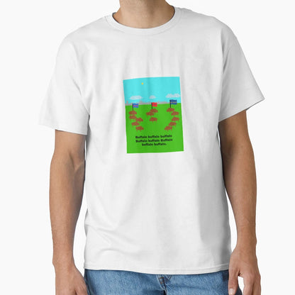Buffalo Buffalo T-Shirt - Unique Graphic Unisex - T-Shirt, Sweatshirt, Hoodie