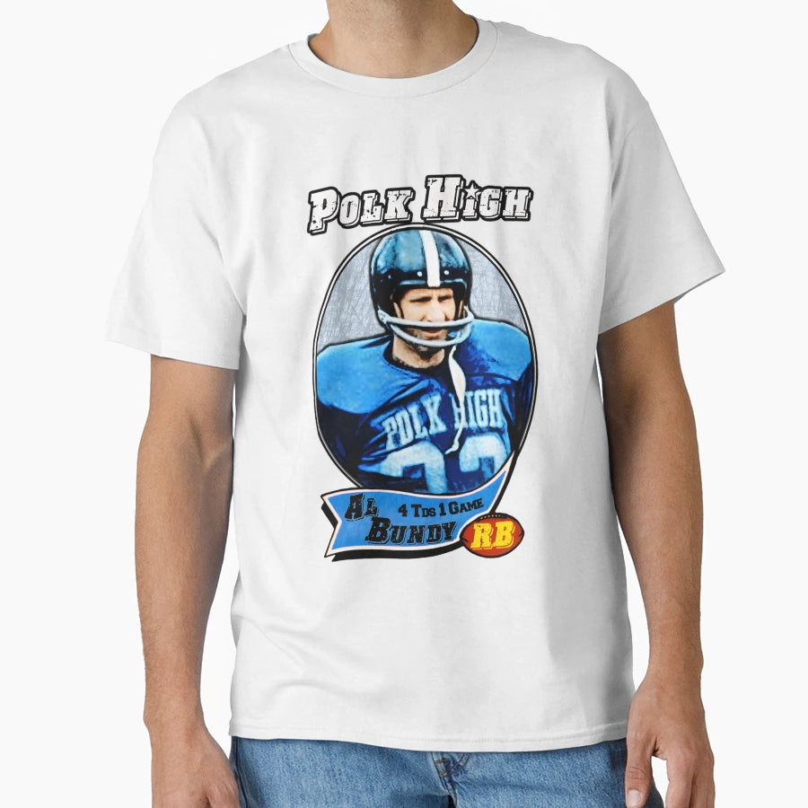 Al Bundy Football Card T-Shirt - Novelty Apparel Unisex - T-Shirt, Sweatshirt, Hoodie
